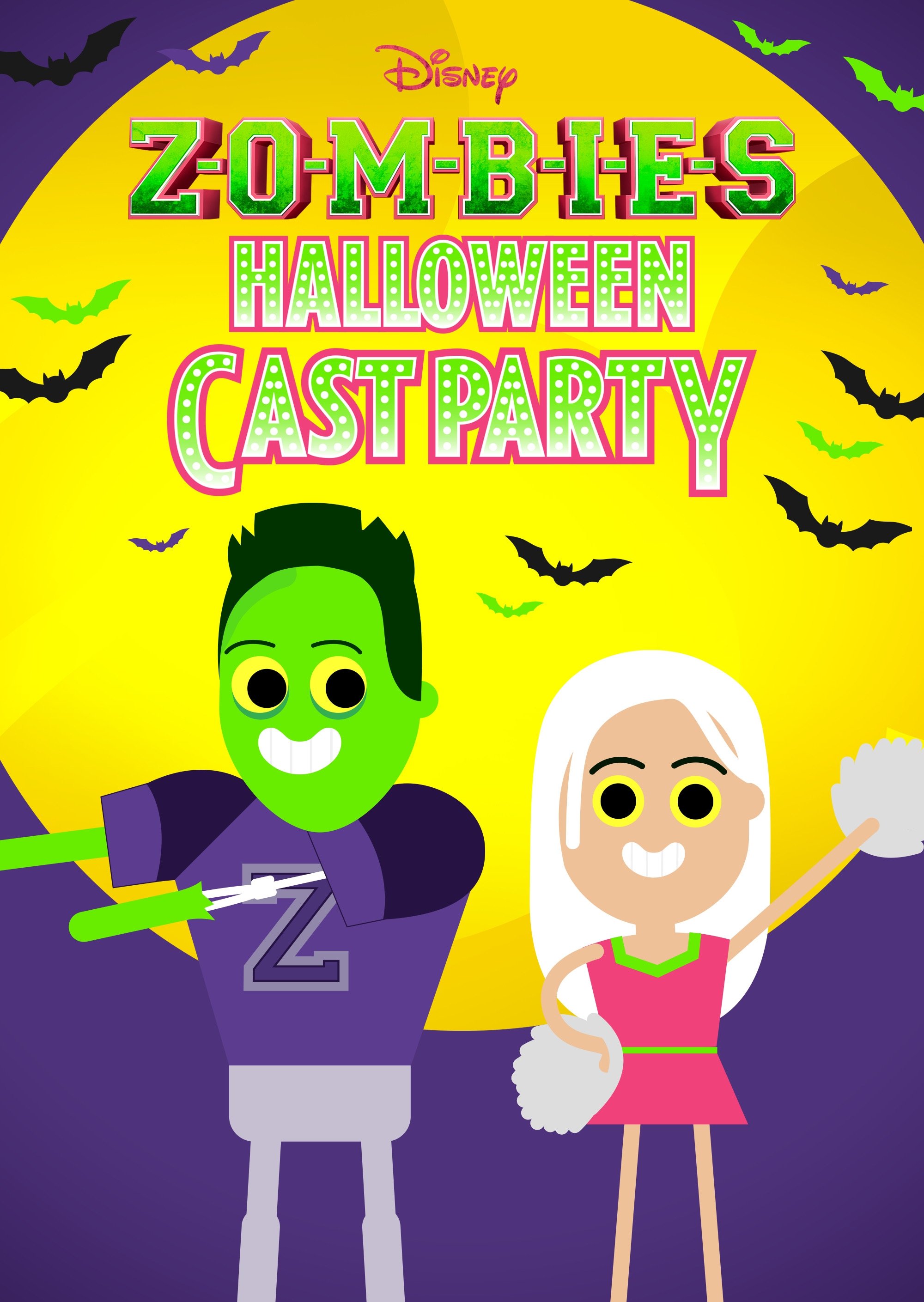 Постер ZOMBIES Halloween Cast Party